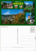 Siegen Alte Poststraße, Oberes Schloß, Nikolaikirche, Panorama 1985 - Siegen