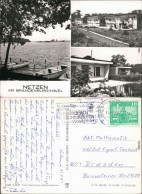 Ansichtskarte Netzen-Kloster Lehnin Badestelle, Bungalows 1980 - Lehnin