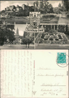 Bernburg (Saale) Ehem. Schloss, Rosengarten, Kuranstalt, Blumenuhr 1959 - Other & Unclassified