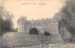 58-SAINT AMAND EN PUISAYE-LE CHÂTEAU-N°354-A/0367 - Saint-Amand-en-Puisaye