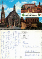 Ansichtskarte Nürnberg Kirche, Burg, Haus 1975 - Nürnberg