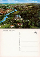 Würzburg Käppele - Wallfahrtskirche Mariä Heimsuchung Luftbild 1990 - Wuerzburg
