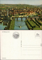 Ansichtskarte Würzburg Panorama-Ansicht Mit Brücke, Main 1990 - Würzburg