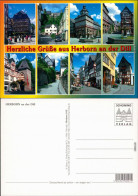 Ansichtskarte Herborn Gasse, Brunnen, Fachwerkhäuser 1985 - Other & Unclassified