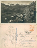 Ansichtskarte Bad Hofgastein Panorama-Ansicht Mit Kirche Und Bergmassiv 1928 - Other & Unclassified