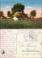 Ansichtskarte Polen (Allgemein) Bauerngehöfte - Königreich Polen 1916  - Polonia