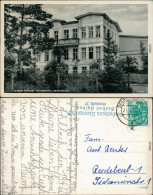 Ansichtskarte Ahlbeck (Usedom) Kinderheim "Meeresblick" 1958 - Autres & Non Classés