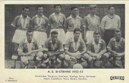 Football - GLOBO - Photo A. BIENVENU -  A. S. St-ETIENNE 1952-53 - Non Classés