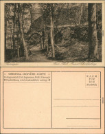 Ansichtskarte Bad Thal-Ruhla Ruine Im Wald 1929 - Autres & Non Classés