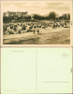 Ansichtskarte Ahlbeck (Usedom) Strand Mit Vielen Strandkörben 1953 - Other & Unclassified
