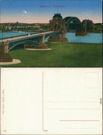 Ansichtskarte Düsseldorf Rheinbrücke 1915 - Duesseldorf