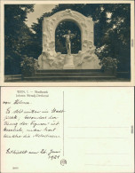 Ansichtskarte Wien Stadtpark Mit Johann-Strauß-Denkmal 1921 - Autres & Non Classés