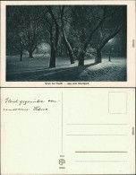 Ansichtskarte Wien Stadtpark Bei Nacht 1918 - Andere & Zonder Classificatie