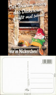 Ansichtskarte  Thüringenzwerge - Macht Nickerchen 2001 - Humor