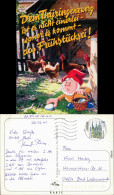 Ansichtskarte  Thüringenzwerge Im Hühnerstall
 2001 - Humor