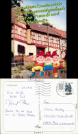 Ansichtskarte  Thüringenzwerge Fachwerkhaus 2001 - Humour