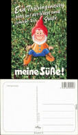 Ansichtskarte  Thüringenzwerg Sitzt Auf Der Wiese 2001 - Humor