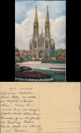 Ansichtskarte Wien Künstlerkarte - Votivkirche 1913 - Otros & Sin Clasificación