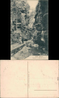 Ansichtskarte Stadt Wehlen Uttewalder Grund Mit Uttewalder Felsentor 1914 - Wehlen