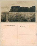 Ansichtskarte Nordkap Davvinjárgga Nordkap - Mitternachtssonne 1918 - Norvège