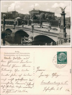 Ansichtskarte Berlin Friedrichsbrücke Und Nationalgalerie Straßenbahn 1934 - Autres & Non Classés