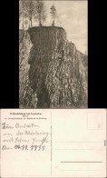 Ansichtskarte Kreischa Wilischfelsen Mit Ehrengedenkstein 1935 - Kreischa