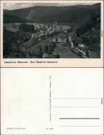 Ansichtskarte Sitzendorf Neuerer Ortsteil Mit Schwimmbad 1955 - Autres & Non Classés