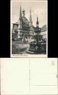 Ansichtskarte Wernigerode Rathaus 1934 - Autres & Non Classés