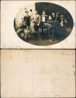Ansichtskarte  Soldaten Beim Musizieren - Privatfoto 1915  - Other & Unclassified