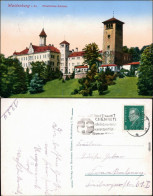 Ansichtskarte Waldenburg (Sachsen) Schloss (Sanatorium) 1929 - Waldenburg (Sachsen)