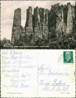 Ansichtskarte Bad Schandau Schrammsteine 1962 - Bad Schandau