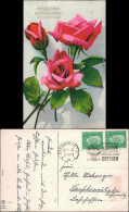 Ansichtskarte  Geburtstag - Rosen 1930  - Anniversaire