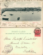 Postcard Ryde (Isle Of Wight) Blick Auf Die Stadt 1902 - Otros & Sin Clasificación