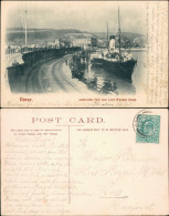 Postcard Dover Hafen Admiralty Pier Und Lord Warden Hotel 1904  - Autres & Non Classés