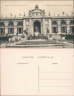 Postkaart Brüssel Bruxelles Jardin De La Ville - Expo 1910  - Autres & Non Classés