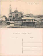 Postkaart Brüssel Bruxelles Pavillon - Jardin Francais - EXPO 1910  - Altri & Non Classificati