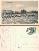 Ansichtskarte Ahlbeck (Usedom) Blick Auf Hotels Und Seebrücke 1914  - Autres & Non Classés