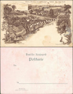 Schmalenbeck-Großhansdorf Pension U. Hotel Zum Hamburger Wald 3 Bild 1898  - Autres & Non Classés