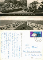 Ansichtskarte Juliusruh-Breege Parkanlage, Strand Mit Strandkörben, Haus 1970 - Other & Unclassified