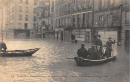 75-PARIS-INONDATIONS DE JANVIER 1910-N°355-E/0317 - Sonstige & Ohne Zuordnung