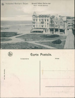 Postkaart Wenduyne Strand - Grand Hotel Belle-Vue 1909  - Sonstige & Ohne Zuordnung