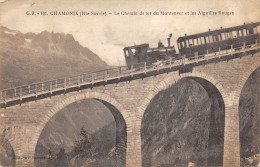 74-CHAMONIX-TRAIN DU MONTENVER-N°355-E/0195 - Chamonix-Mont-Blanc