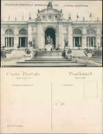 Postkaart Brüssel Bruxelles Entree - Expo 1910  - Sonstige & Ohne Zuordnung