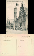 Postkaart Brüssel Bruxelles Pavillon De La Ville De Gand - Expo 1910  - Altri & Non Classificati