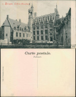 Postkaart Brügge Brugge | Bruges Hotel Gruuthuse 1909  - Other & Unclassified