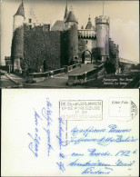 Postkaart Antwerpen Anvers Straßenpartie - Le Steen 1938 - Other & Unclassified