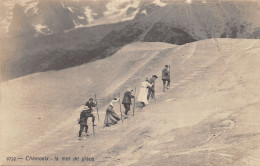 74-CHAMONIX-LA MER DE GLACE-N°355-E/0031 - Chamonix-Mont-Blanc