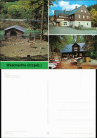 Waschleithe Grünhain-Beierfeld Tierpark, Gaststätte "Köhlerhütte" 1980 - Grünhain