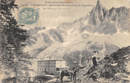 74-CHAMONIX-HOTEL DU MONTANVERT-N°355-D/0343 - Chamonix-Mont-Blanc