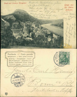 Königstein Stadt Und Festung Königstein, Gruss Aus Der Sächsische Schweiz 1906 - Koenigstein (Saechs. Schw.)